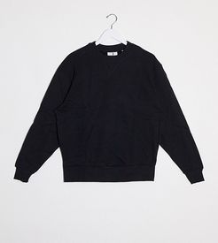 Unisex sweatshirt in black