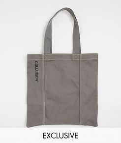 Unisex tote bag in gray-Grey