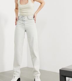 x014 90s baggy dad jeans in extreme bleach wash-Blue