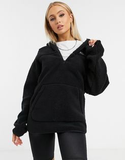 Rugged Ridge II sherpa hoodie in black