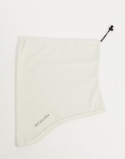 Trail Shaker neck gaiter in white