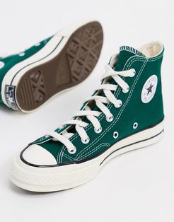 Chuck 70 Hi sneakers in dark green