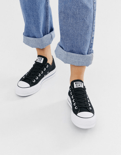 Chuck Taylor Ox platform black sneakers