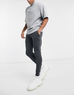 eco essentials sweatpants in gray-Grey