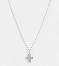 DesignB sterling silver neckchain with ankh pendant