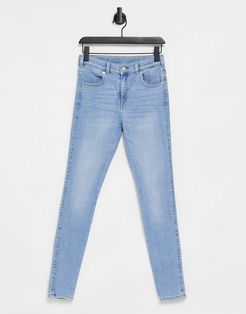 Lexy skinny jeans in light wash-Blues