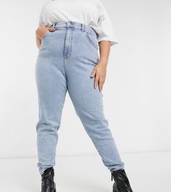 Nora straight jeans in light blue-Blues