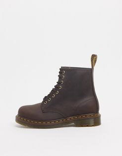 1460 8-eye boots in brown