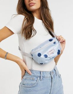 springer fanny pack in luxe dots-Blues