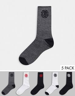 High Rise socks in multi