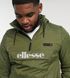 PLUS Ion overhead jacket with reflective logo in green