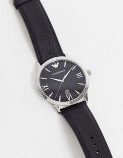 giovanni leather watch AR11210-Black