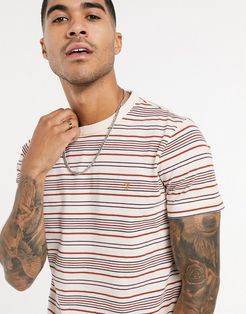 Rosedale striped T-shirt-Neutral