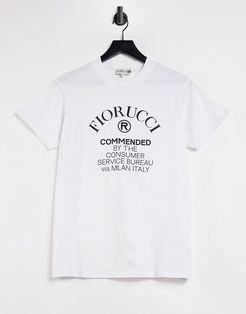Commended logo t-shirt in white