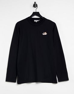 Icon angels long sleeve t-shirt in black