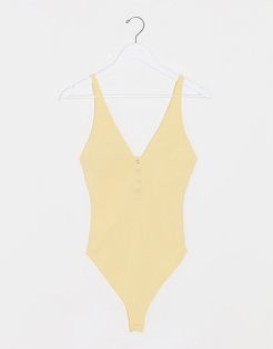 larissa bodysuit-Yellow