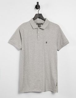 polo in light gray-Grey