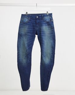 Arc 3D slim jeans in mid wash-Blues