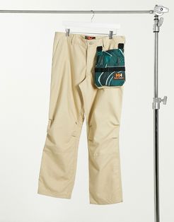 Heritage unisex zip-off pants in khaki-Green