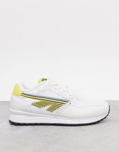 BW 146 runner sneakers in white yellow-Multi