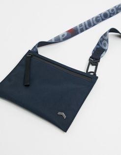 X Liam Payne Envelope mini x body bag in navy