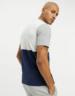 Daniel t-shirt in navy and white