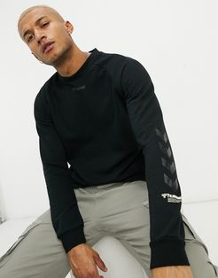 Isam sweatshirt in black