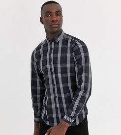 check shirt in black