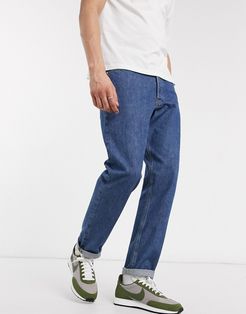 Intelligence jeans in loose fit mid blue