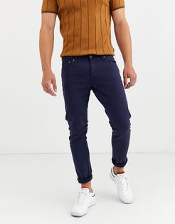 slim fit jeans in blue-Navy