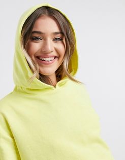 funilla basic hoodie in lime-Green
