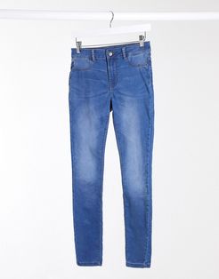 nikki regular fit jegging jeans in light blue