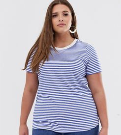 stripe ringer t-shirt-Multi