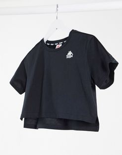 cropped logo top with taping-Black