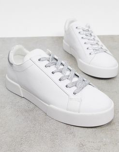 tyler sneakers in white leather