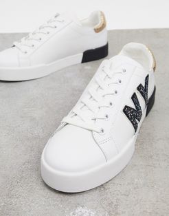 tyler sneakers in white leather