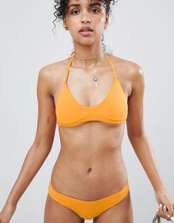 Bex cheeky bikini bottom in marl-Yellow