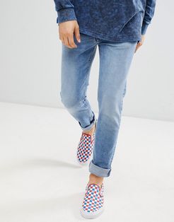 organic cotton John slim fit jeans in liberty blue