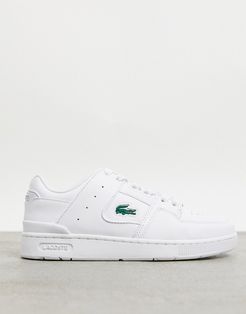 Court Cage panel sneakers in triple white