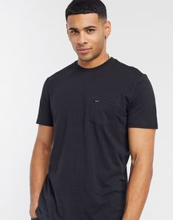 pocket t-shirt in black