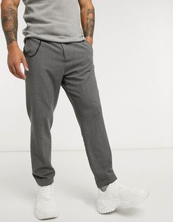 Chimney pants in gray-Grey