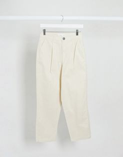 slouchy pants in beige-Neutral