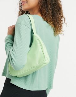Hilma recycled shoulder bag in green