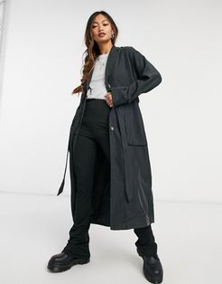 Julie trench coat in black