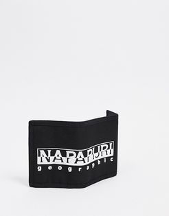 Happy wallet in black