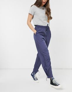 premium sweatpants in navy