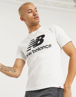 large logo t-shirt in white