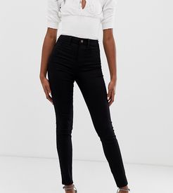 disco skinny jeans in black