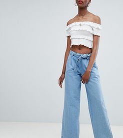 Wide Leg Jeans-Blues