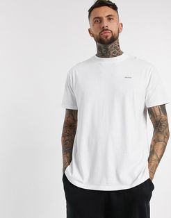 Oversized Limited chestprint tee-White
